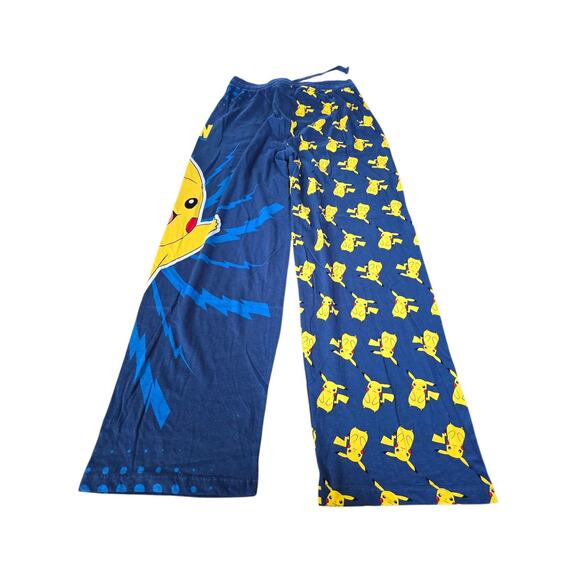 I Love Pokemon Pikachu Pajama Pants Adult SZ L NOS 2015 - Picture 2 of 6